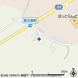 石川県七尾市東三階町マ周辺の地図