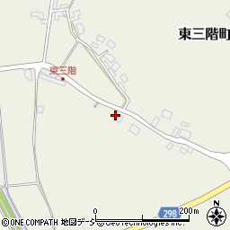 石川県七尾市東三階町（ソ）周辺の地図