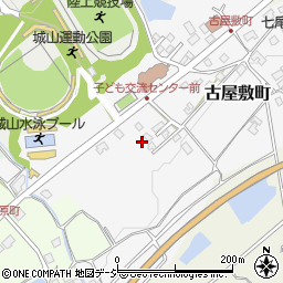 石川県七尾市古屋敷町ル周辺の地図
