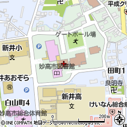 新井総合コミュニティセンター周辺の地図