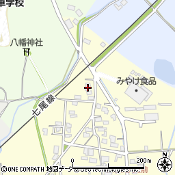 石川県七尾市八幡町カ37周辺の地図