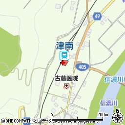 ＪＲ東日本津南駅周辺の地図