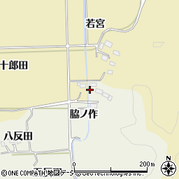 福島県いわき市平鶴ケ井脇ノ作周辺の地図