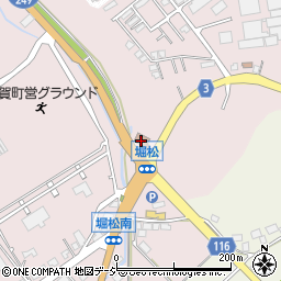 堀松公民館周辺の地図