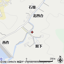 福島県いわき市平吉野谷周辺の地図