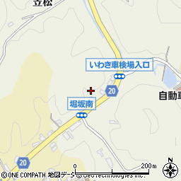 福島県いわき市内郷綴町道陸神周辺の地図