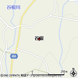 新潟県糸魚川市谷根周辺の地図