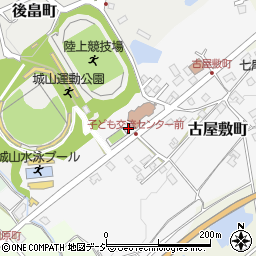 石川県七尾市古屋敷町カ周辺の地図