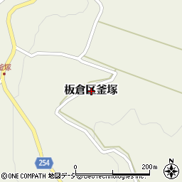 新潟県上越市板倉区釜塚周辺の地図