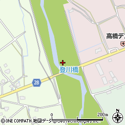 登川橋周辺の地図