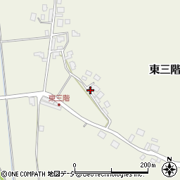 石川県七尾市東三階町カ74周辺の地図