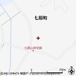 石川県七尾市七原町ヘ63周辺の地図