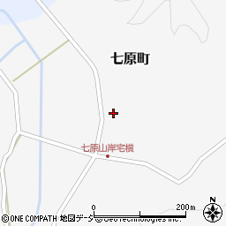 石川県七尾市七原町ヘ周辺の地図