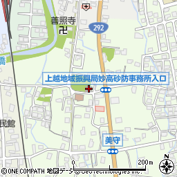 美守町内会館周辺の地図