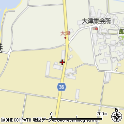 石川県羽咋郡志賀町上野チ23周辺の地図
