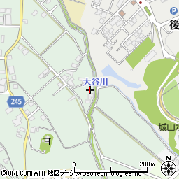 石川県七尾市古府町（つ）周辺の地図