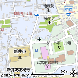 井手塾新井教室周辺の地図