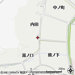 福島県いわき市平下山口内田18周辺の地図