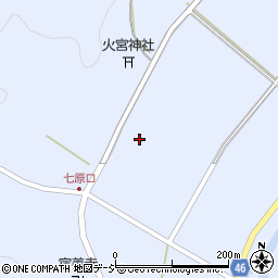 石川県七尾市伊久留町耕周辺の地図