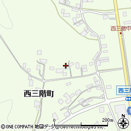 石川県七尾市西三階町ソ周辺の地図