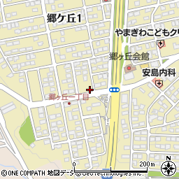 株式会社木部新聞店　郷ケ丘販売センター周辺の地図