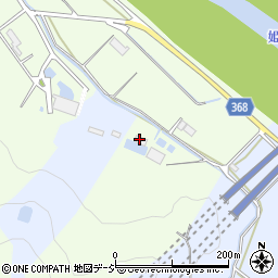 糸魚川内水面漁協姫川ふ化場事務所周辺の地図