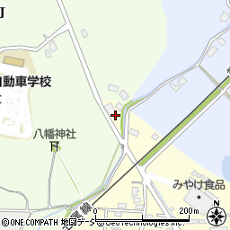 石川県七尾市八幡町塔地面周辺の地図