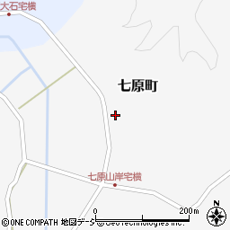 石川県七尾市七原町ホ周辺の地図
