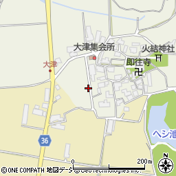 石川県羽咋郡志賀町大津ハ216周辺の地図