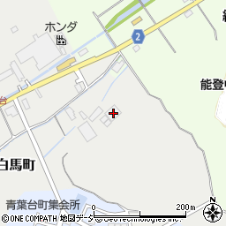 石川県七尾市白馬町58-4周辺の地図