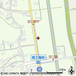石川県七尾市西三階町戌周辺の地図