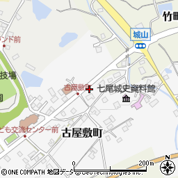 石川県七尾市古屋敷町ヨ周辺の地図