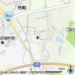 石川県七尾市竹町子周辺の地図