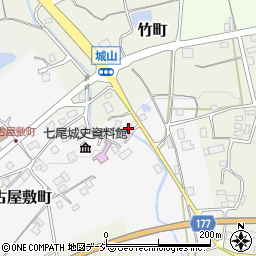 石川県七尾市古屋敷町レ周辺の地図