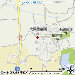 石川県羽咋郡志賀町大津ハ63周辺の地図