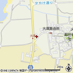 石川県羽咋郡志賀町大津ハ34周辺の地図