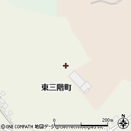石川県七尾市東三階町周辺の地図