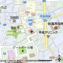 新井郵便局周辺の地図