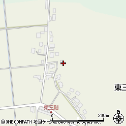 石川県七尾市東三階町カ47周辺の地図