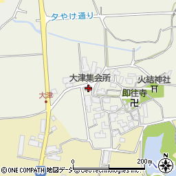 大津集会所周辺の地図