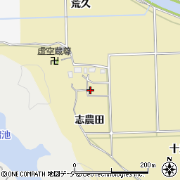 福島県いわき市平下高久志農田周辺の地図