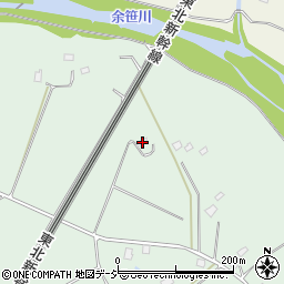 栃木県那須郡那須町寺子乙2543周辺の地図