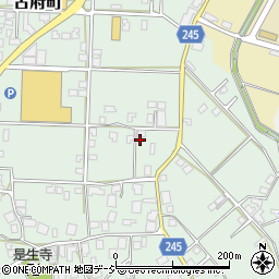石川県七尾市古府町と21周辺の地図