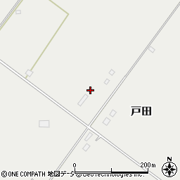 栃木県那須塩原市戸田394周辺の地図