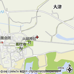 石川県羽咋郡志賀町大津リ周辺の地図