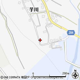 新潟県十日町市芋川乙-834周辺の地図