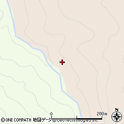 シロト沢周辺の地図
