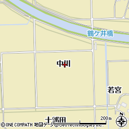 福島県いわき市平下高久中川周辺の地図