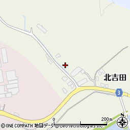 石川県志賀町（羽咋郡）北吉田（ヌ）周辺の地図