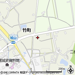 石川県七尾市竹町ホ周辺の地図
